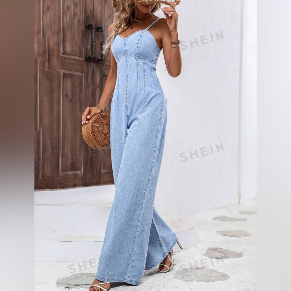 SHEIN free people look alike jumpsuit